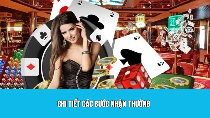 Chi tiết các bước nhận thưởng