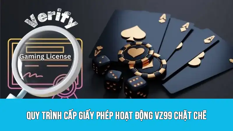 Quy trình cấp giấy phép hoạt động VZ99 chặt chẽ